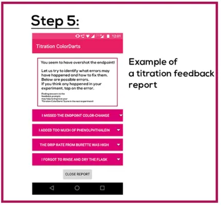 Titration ColorDarts android App screenshot 1